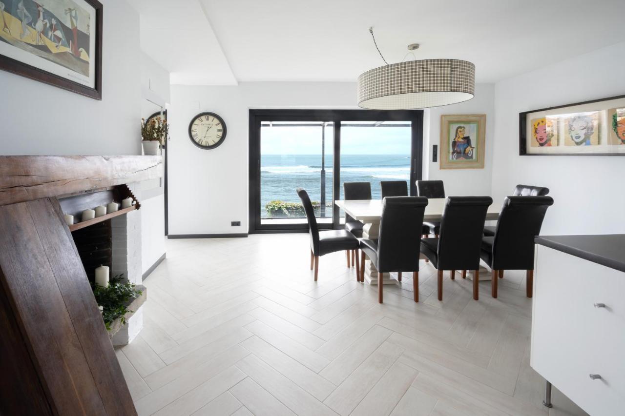Mundaka Beachfront House Экстерьер фото